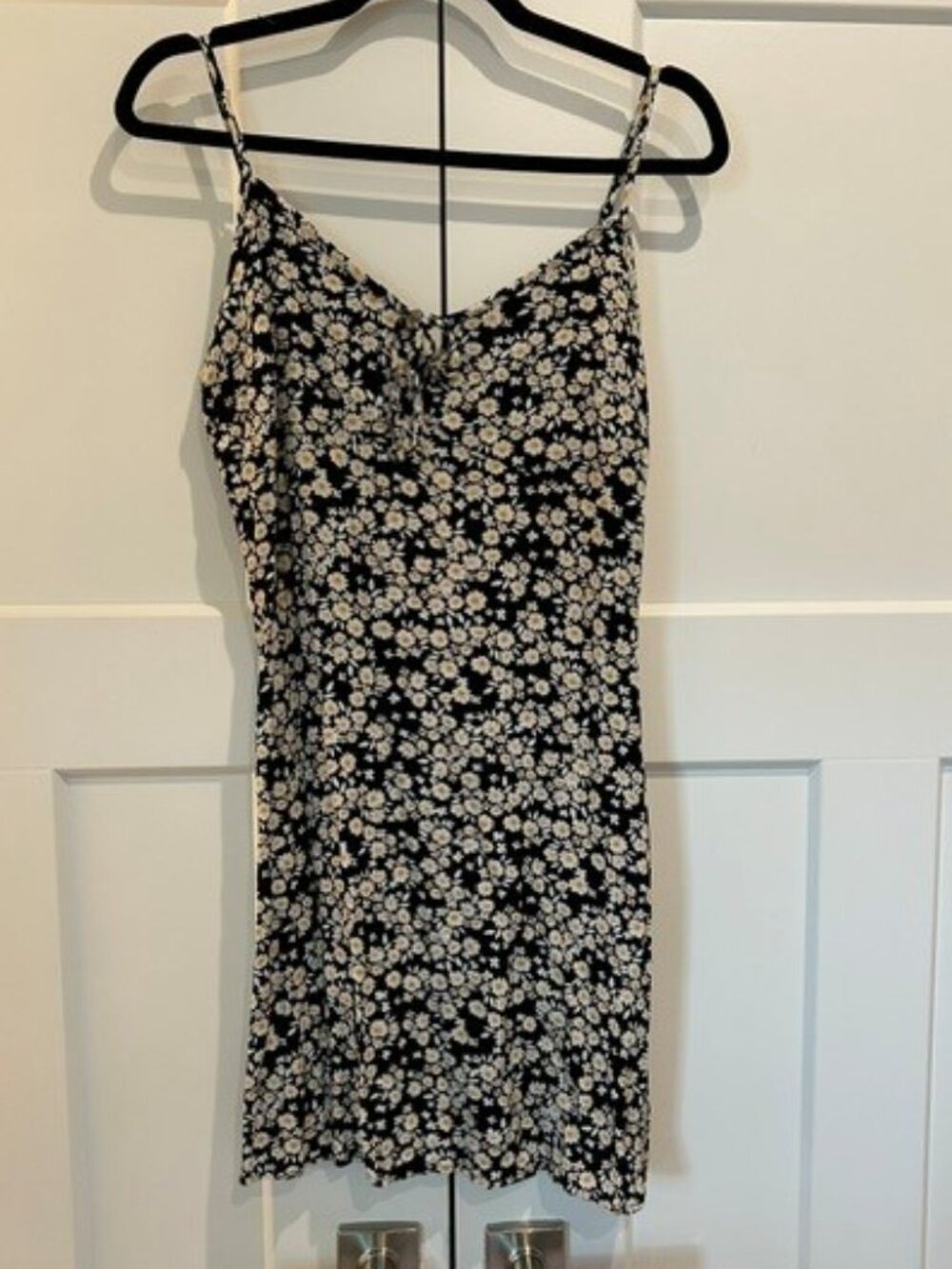 HOLLISTER Floral Print Spaghetti Strap Dress
